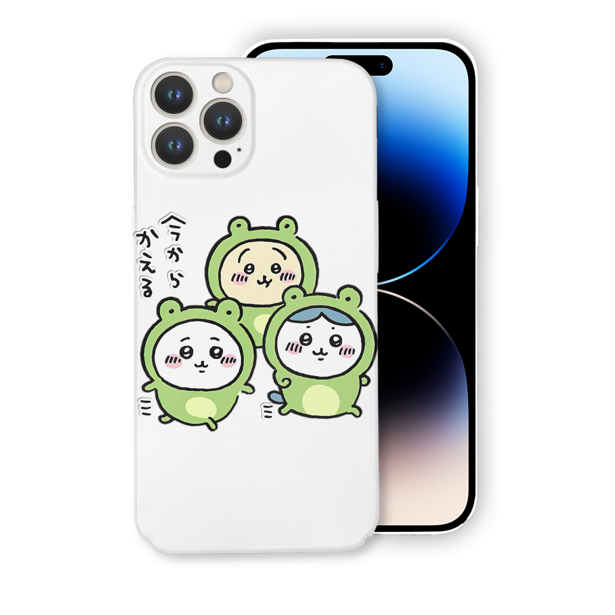 （画像用） ちいかわ ハチワレ Chii-kawa hachiware 【iPhone 14シリーズ対応】ハードケース